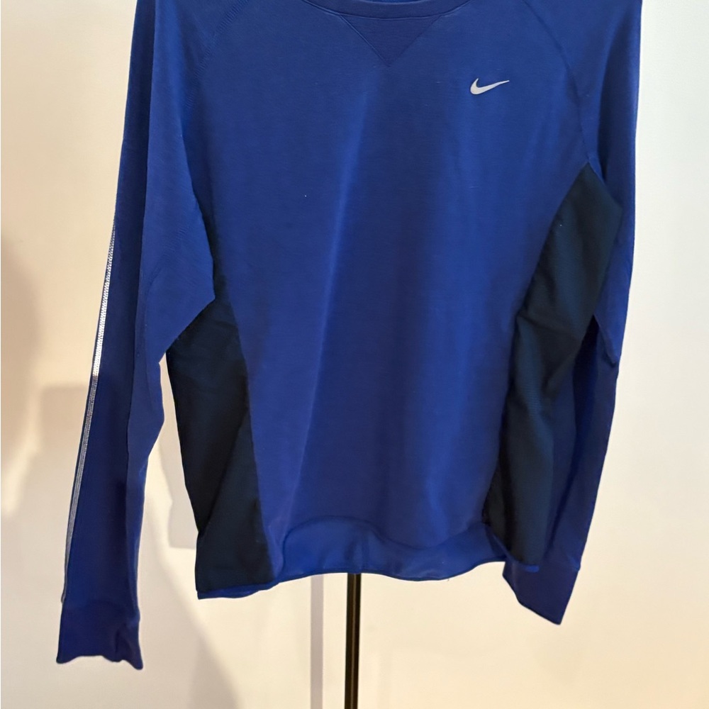 Nike Men's Royal Blue Crewneck Sweater